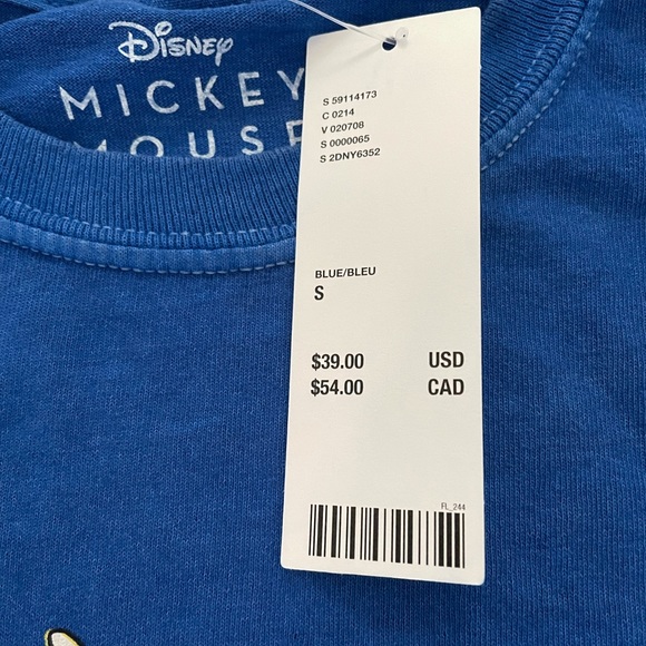 NWT Disney Fantasia  L/S T-Shirt - Picture 2 of 4